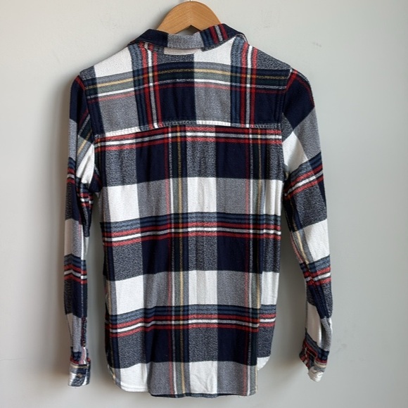 American Eagle Classic Fit Plaid Flannel Shirt Medium - Picture 4 of 4